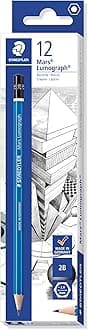 Staedtler Mars Lumograph 2B Pencil (Pack Of 12)