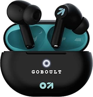 Boult Audio [Recently Released] K40 True Wireless Earbuds with 48H Playtime, 4 x Mics ENC, 45ms Low Latency Game, Made in India, 13mm Bass Drivers Ear Buds Bluetooth Wireless TWS