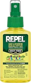 94109-1 Lemon Eucalyptus Natural Insect Repellent, Pump Spray, Pack of 6, 4-Ounce