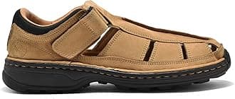 Woodland Men Camel Closed Toe Sandal