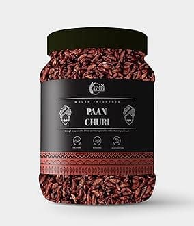 Organic Nature Homemade Paan Churi Mukhwas 150 gms Mouth Freshener [Jar Pack]