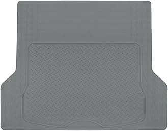 BDK Heavy Duty Rubber Cargo Mat Liner - All-Weather Trunk Protection, Trim-to-Fit Design for Cars, SUVs, Vans & Trucks - Non-Slip, Waterproof, Durable Cargo Floor Liner - 46" x 56.75" x 0.25" - Gray