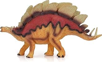 Realistic T Rex Dinosaur Animal Figure for Kids Real Textured Dinosaurs Toy (Stegosaurus (19F))