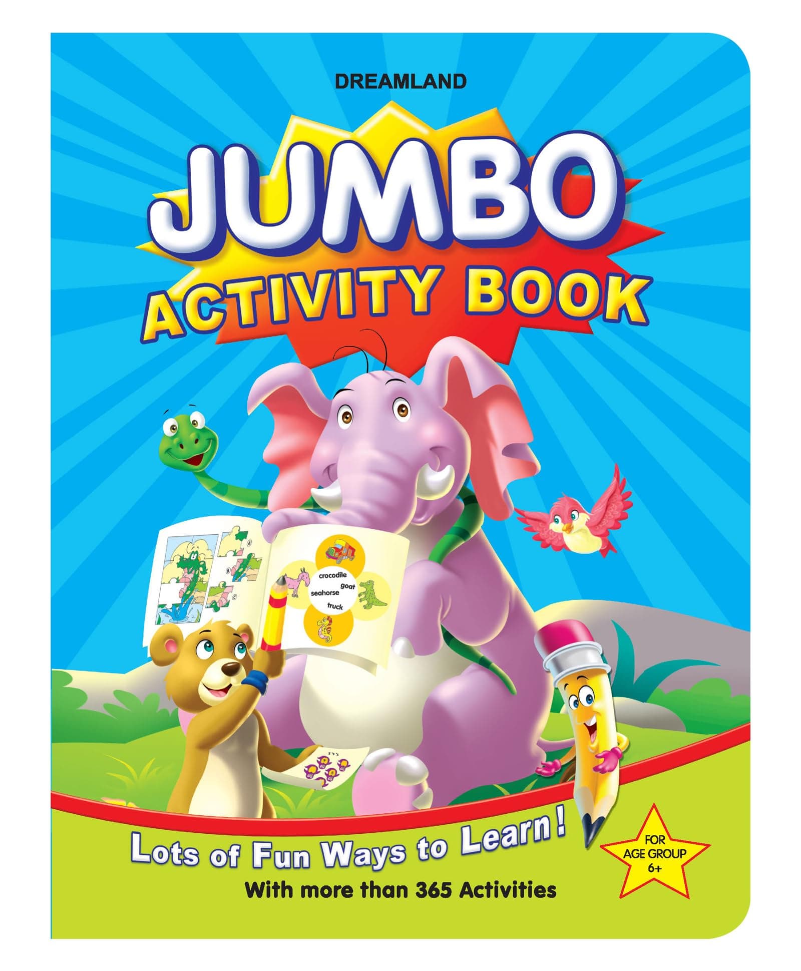Jumbo Activity Book