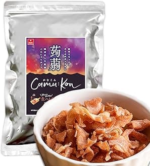 Aszac Foods Ramukon Konnyaku Snack, Raw Ham Cheese Flavor, Healthy Treats Without Guilt, Japanese Konnyaku Snacks, Jerky Raw Ham Cheese, 2.6 oz (75 g) x 1 Bag