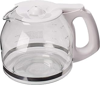 Mr. Coffee PLD13 12-Cup Replacement Decanter, White
