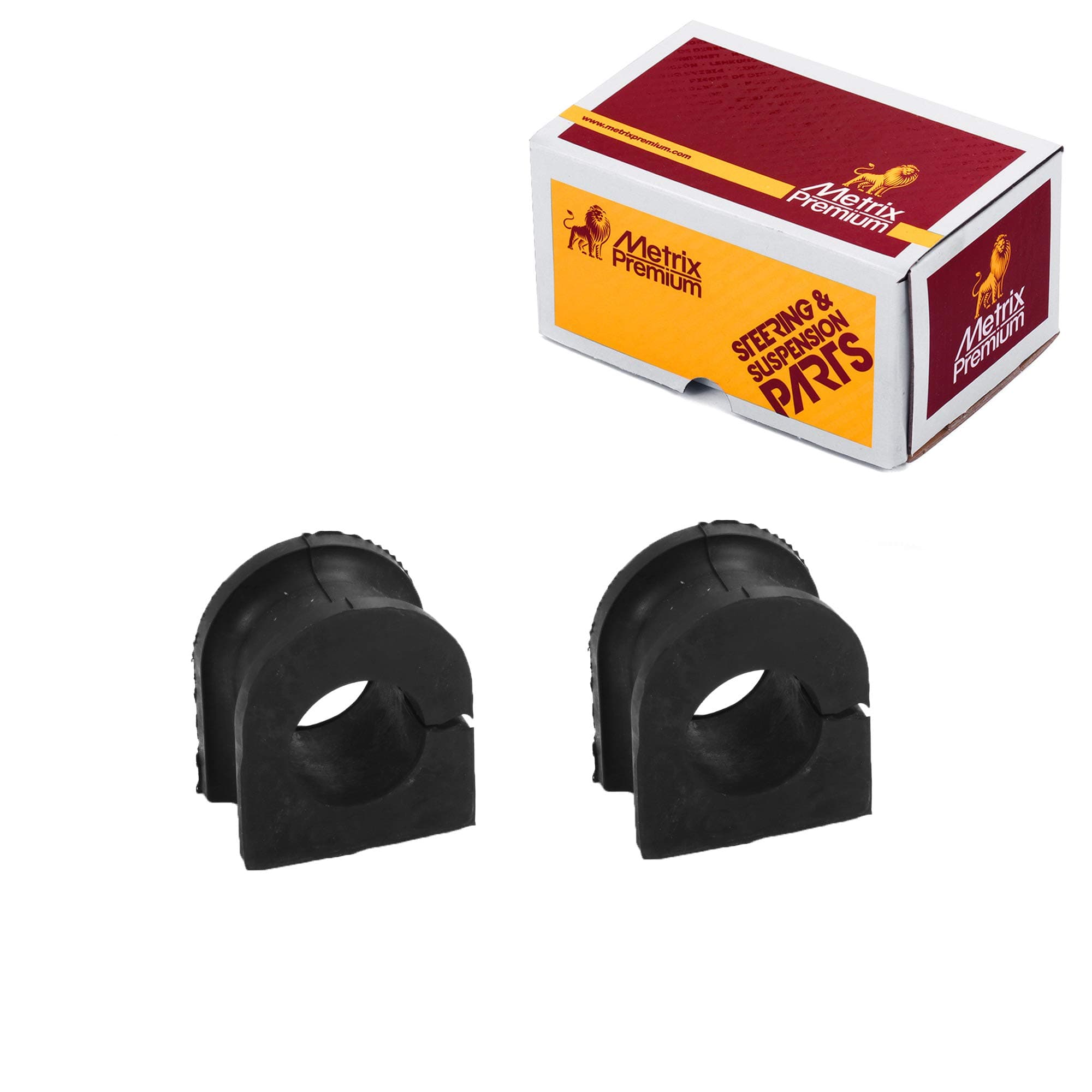 Metrix Premium Chassis Parts - Front Stabilizer Bar Bushing Kit Fits 07-20 Cadillac Escalade, 07-18 Chevrolet Silverado 1500, 07-14 GMC Yukon XL 1500, 09 Hummer H2, Replacement K200222, Made in Europe