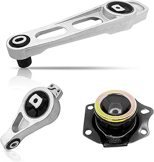 PartsFlow Engine Motor Transmission Mount Right / Upper / Lower for Dodge Neon 2.0L 2000-2005 for Chrysler PT Cruiser 2.4L Auto Trans 2001-2010 A2947 A2948 A2949