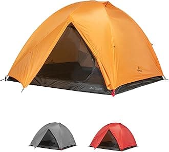 TETON SportsMountain Ultra Tent; 1-4 Person Backpacking Dome Tent for Camping