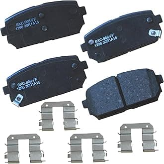 Bendix Premium SBC1296 Ceramic Rear Brake Pads for Kia Rondo 2012-2007