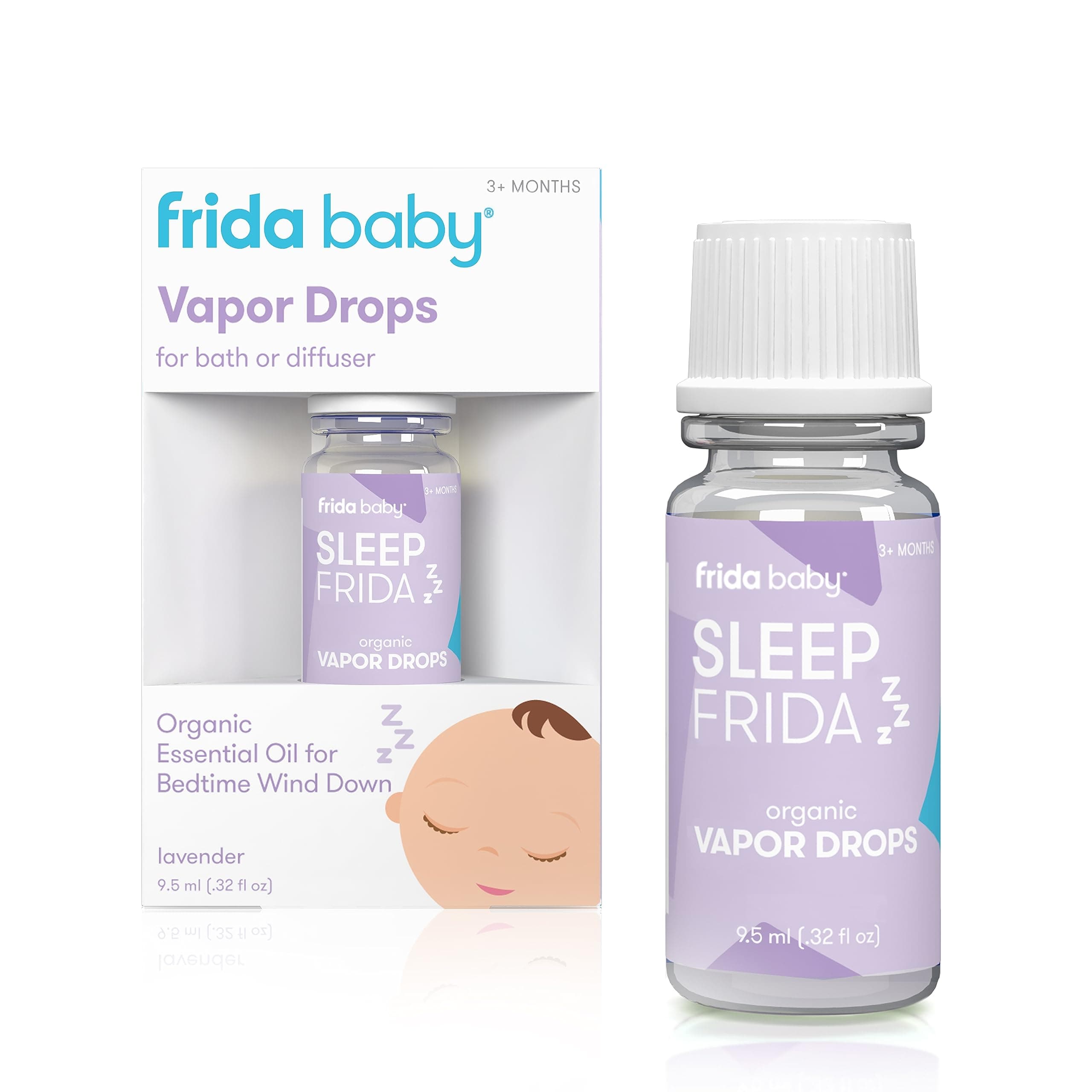 Natural Sleep Vapor Bath Drops, Lavender Essential Oil Bath Drops for Bedtime, Relaxing & Calming Aromatherapy Oil for Better Sleep