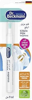 Dr. Beckmann Instant Stain Remover Pen, Quick & Easy Spot Cleaner for Clothes, Portable Travel Size, Works on Food, Drink & Makeup Stains, 9ml