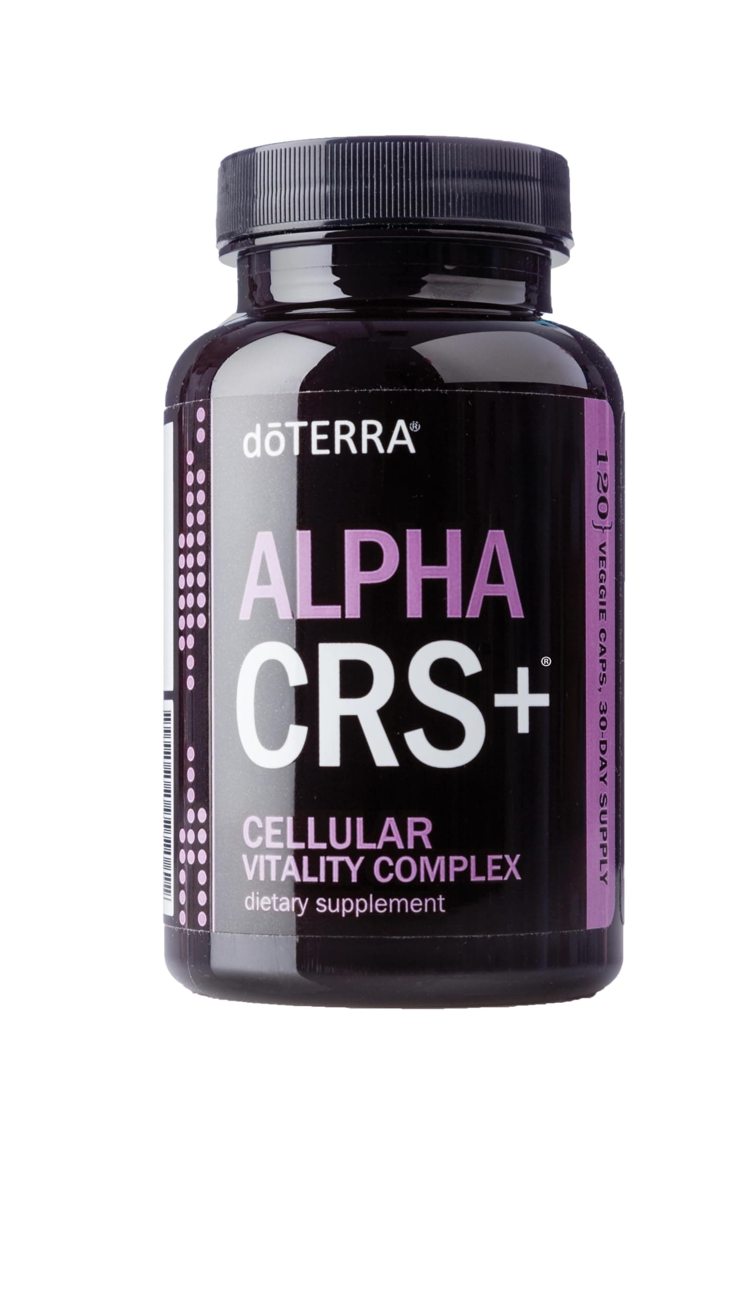 Alpha CRS+ Cellular Vitality Complex - Provides Antioxidant Protection - Prevent Upset Stomach - 120 Veggie Caps