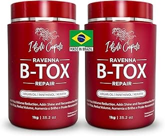 - B-tox Repair Mask by Ibellicapelli: Anti-frizz, Hair Rejuvenation, 2x1kg/2x35.02 oz