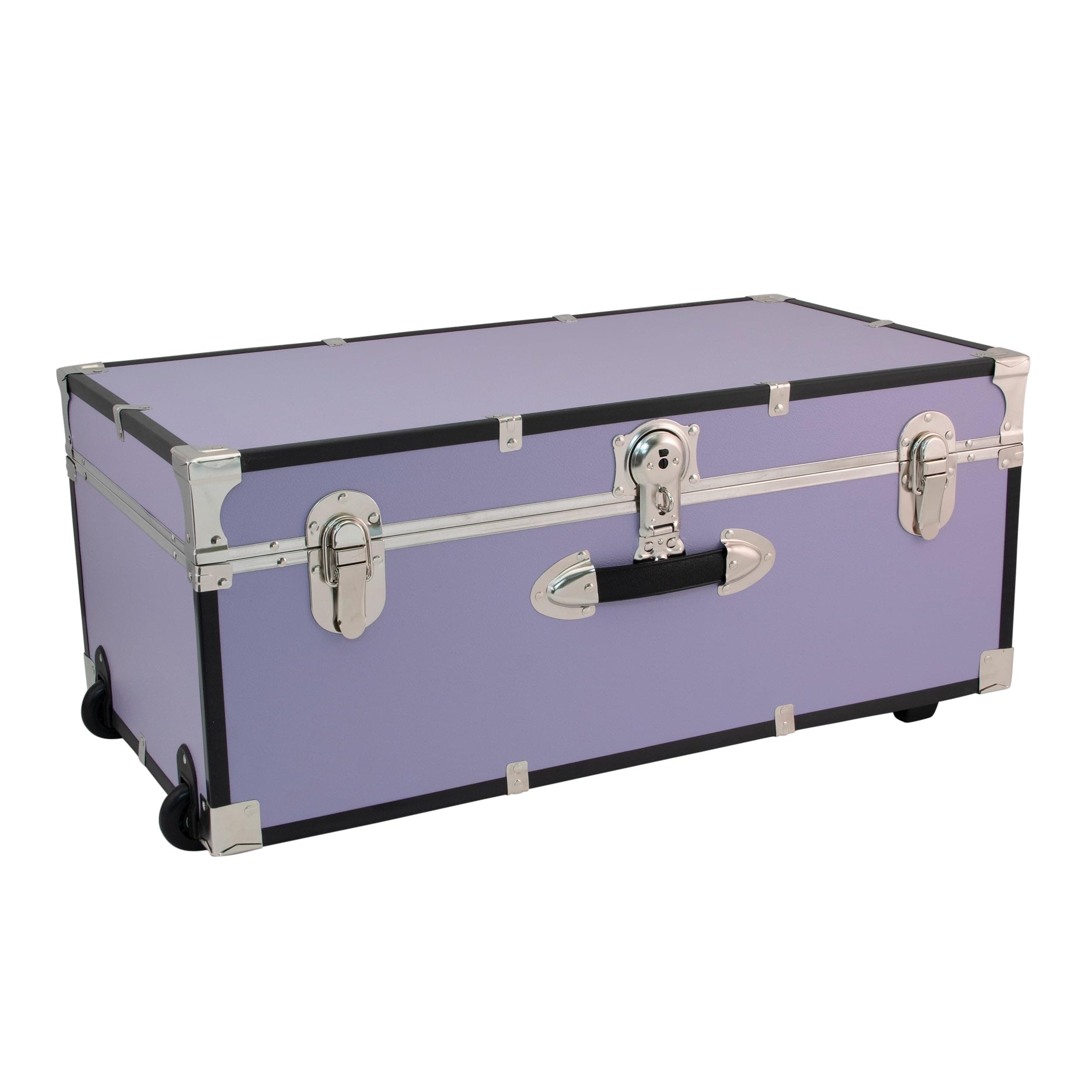 30 in. Seward Explorer Trunk with Wheels & Lock Lilac