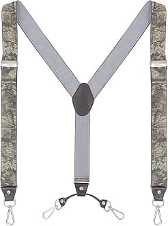 Men's Suspenders with Swivel Hooks and Adjustable Braces, Suitable for Heavy Duty, Big and Tall