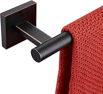 - Towel Bar Bathroom Towel Holder for Bath Kitchen Cabinet Towel Rails 20 Inch Oil Rubbed Bronze Stainless Steel B4005ORB-L20