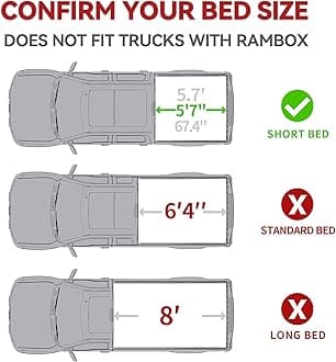 YITAMOTOR Quad Fold Hard Truck Tonneau Cover Fits for Dodge Ram 1500 New Body Style 2019 2020 2021 2022 2023 2024 2025 2026 with 5.7ft Bed w/o Rambox, Heavy-Duty Aluminum Alloy Bed Cover