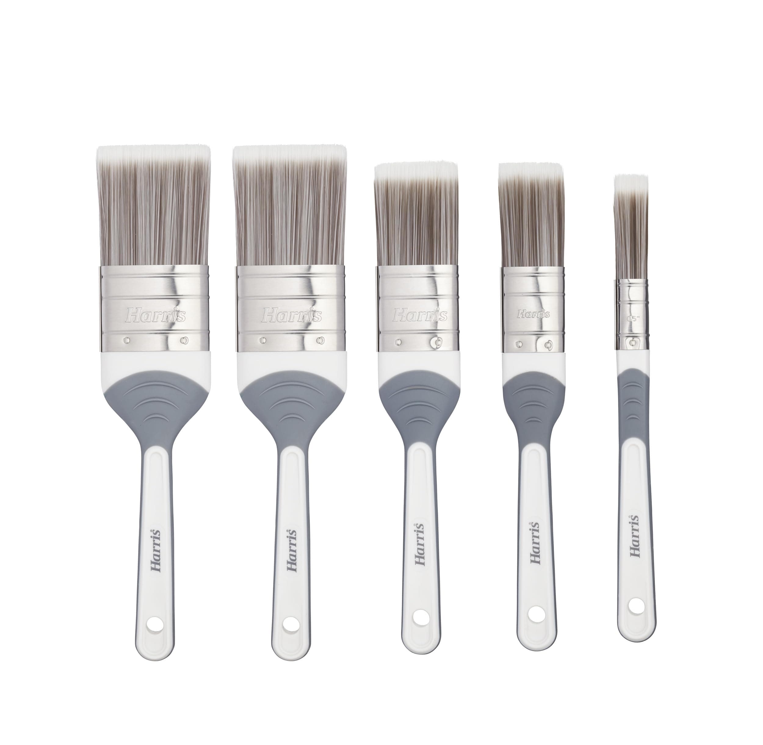 Seriously Good Paintbrush Set, 5 Brush Pack, 1 x 0.5, 1 x 1, 1 x 1.5, 2 x 2 Paint Brushes