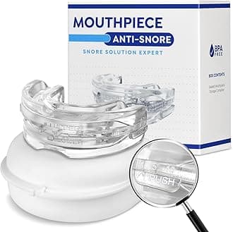 Battery Tender Anti Snoring Devices,Comfortable Anti Snore, Effective Snore Stopper, Adjustable Anti Snoring Mouthpiece for Better Sleep