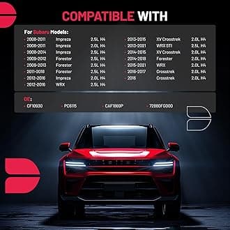 BDFHYK CF10930 Cabin Air Filter with Activated Carbon Compatible with Subaru WRX 2012-2021, WRX STI 2013-2021, Forester 2009-2018, Crosstrek 2016 2017, Impreza 2008-2016, XV Crosstrek 2013-2015