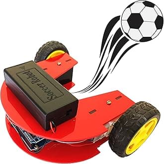 Techno-Tirupati, Ready to Run Soccer Robot with Bluetooth Control, with Project Report