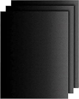 Heavy Duty Oven Liner， Teflon Liner BBQ Grill Mats for Toaster Ovens, Dishwasher Safe, Best Oven Mat for Bottom of Oven(3 Pack,40 * 60cm)