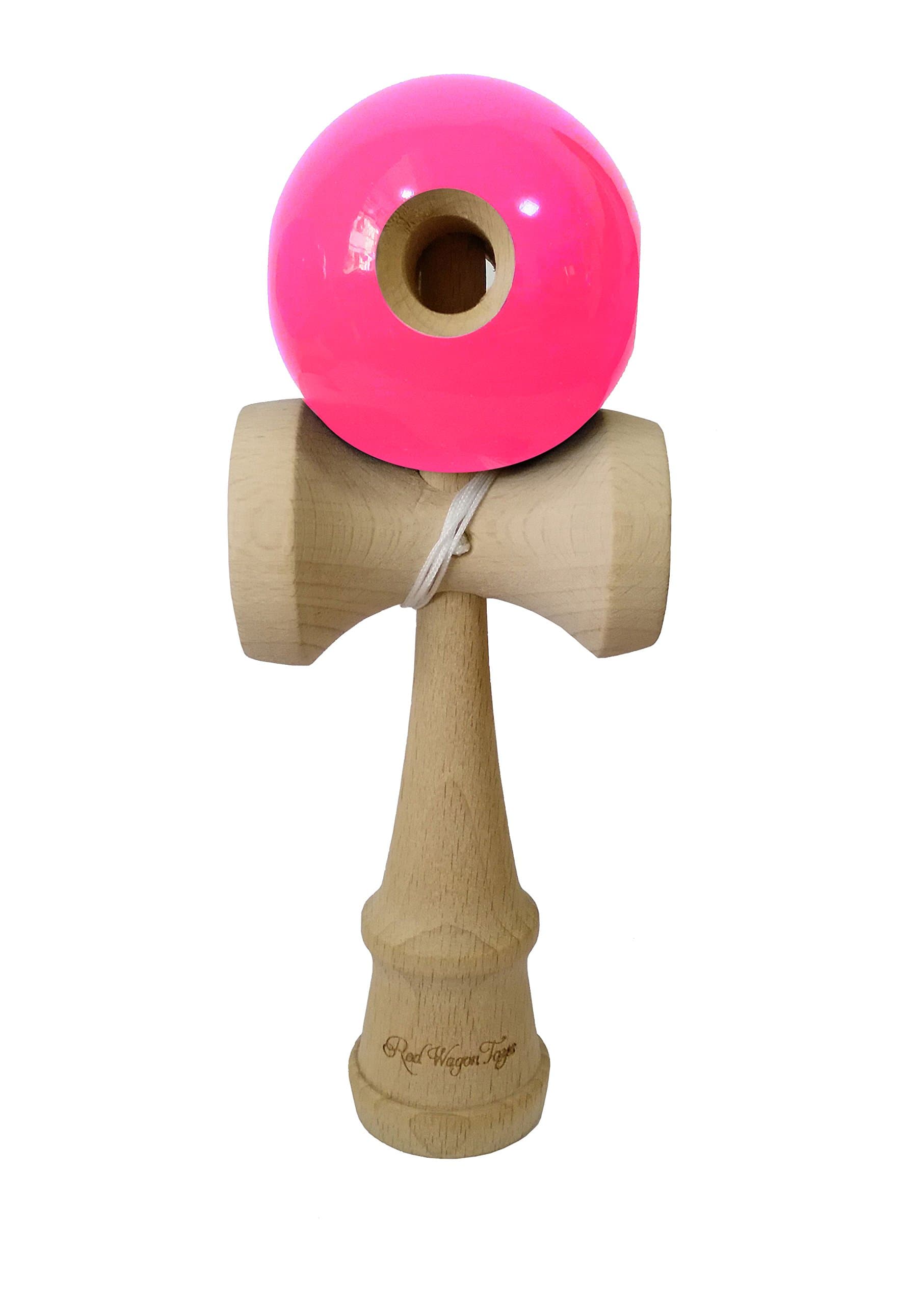 5-Hole Beech Wood Kendama Toy, Pink