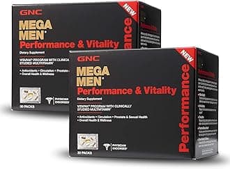 Mega Men Whole Body Vitapak, Twin Pack, 30 Packs per Box, Supports Wellness and Performance