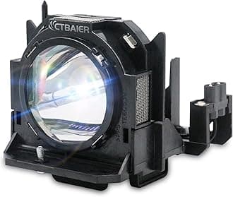 CTBAIER ET-LAD60 ET-LAD60AW ET-LAD60A ET-LAD60W Quality Projector Lamp for Panasonic PT-D5000 PT-D6000 PT-D6710 PT-DW6300 PT-DZ6700 PT-D6000ES PT-D6000LS PT-D6000ELS with Housing