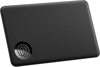 Life360 Tile Slim - Wallet Finder, Bluetooth Tracker and Item Locator for Luggage Tags, Passports and More. Both iOS and Android Compatible. Phone Finder. 1-Pack (Black)