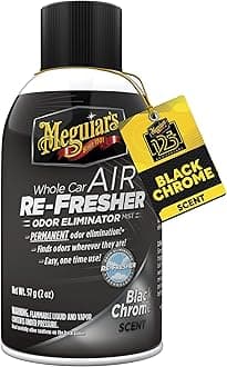 Meguiar's Air Re-Fresher, Black Chrome scent, 2 oz (Pack of 1)