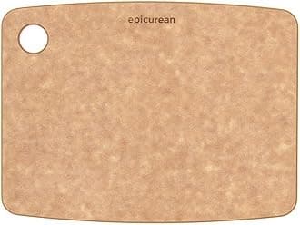 Epicurean 10806N Wooden Cutting Board, S, Natural, Dishwasher Safe