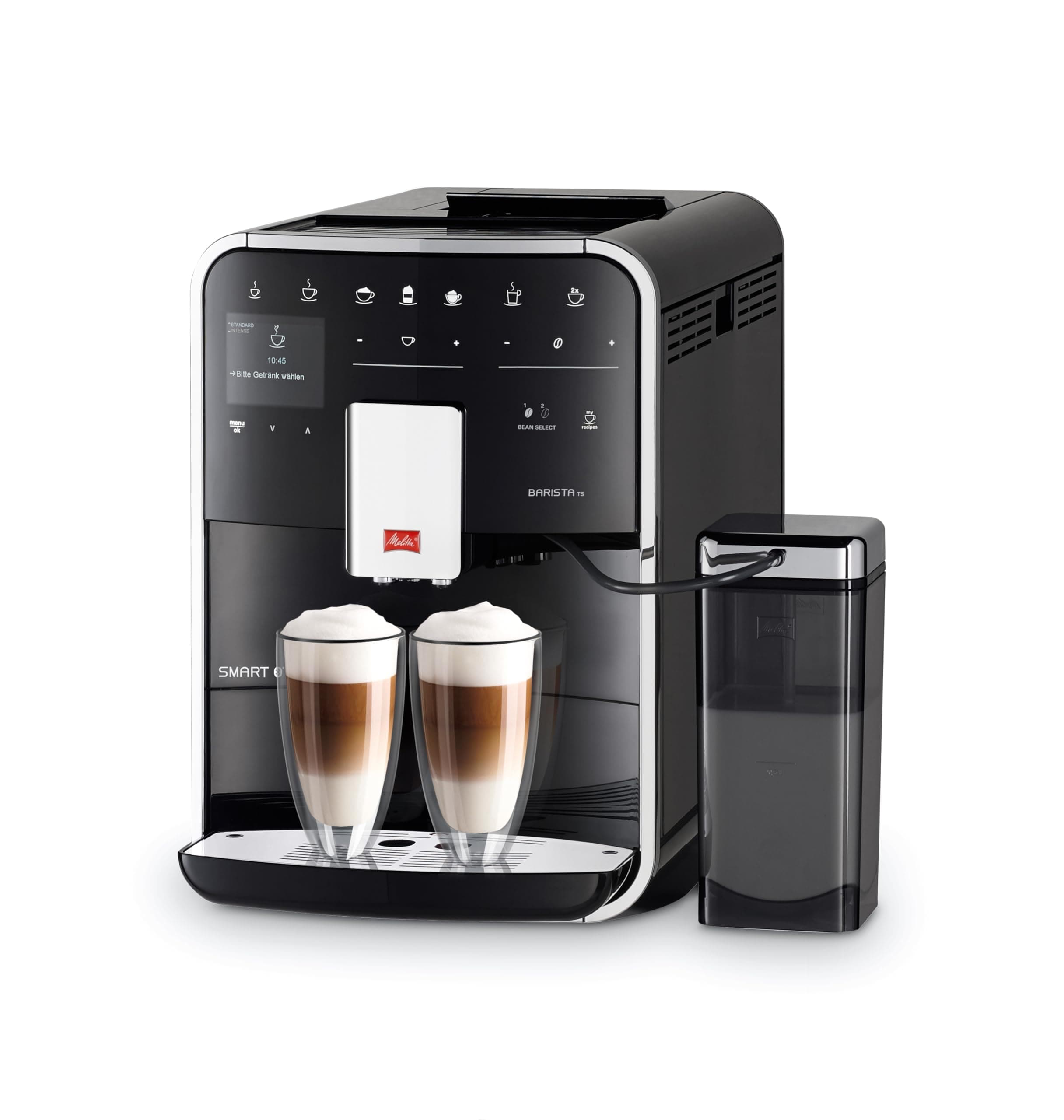 Bean to Cup Coffee Machine, Barista TS SMART Model F85/0-102, 1450 Watts, 1.8 Litres, Black