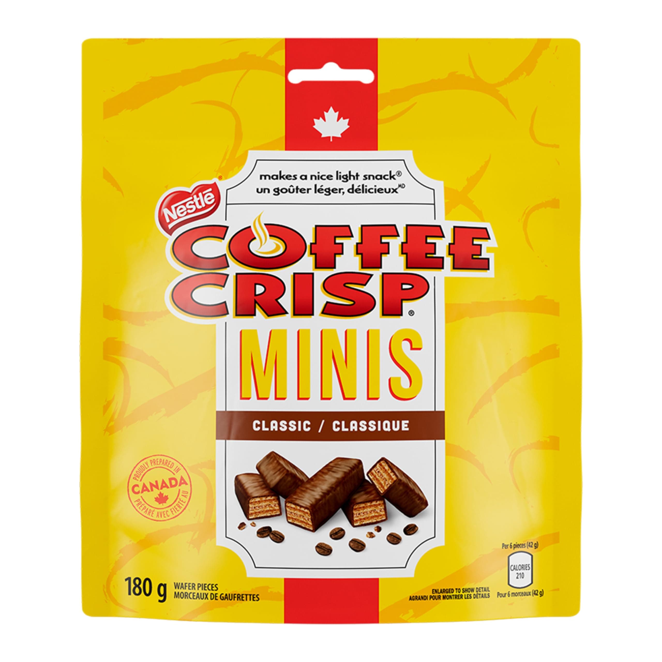 COFFEE CRISP Minis, 180g/6.3 oz