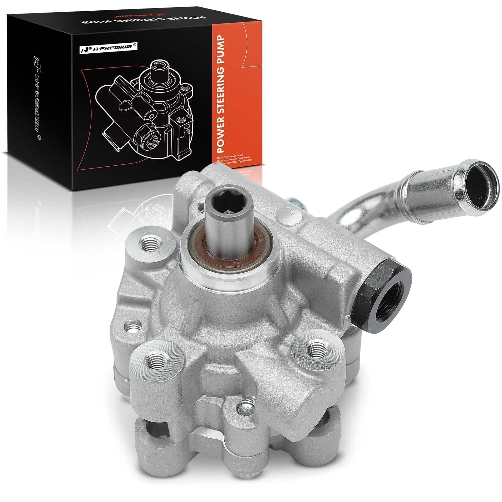 A-Premium Power Steering Pump Compatible with Chrysler 300 2005-2010 & Dodge Challenger 2009-2010, Charger 2006-2010, Magnum 2005-2008, 2.7L 3.5L Gas, Replace # 4782523AC