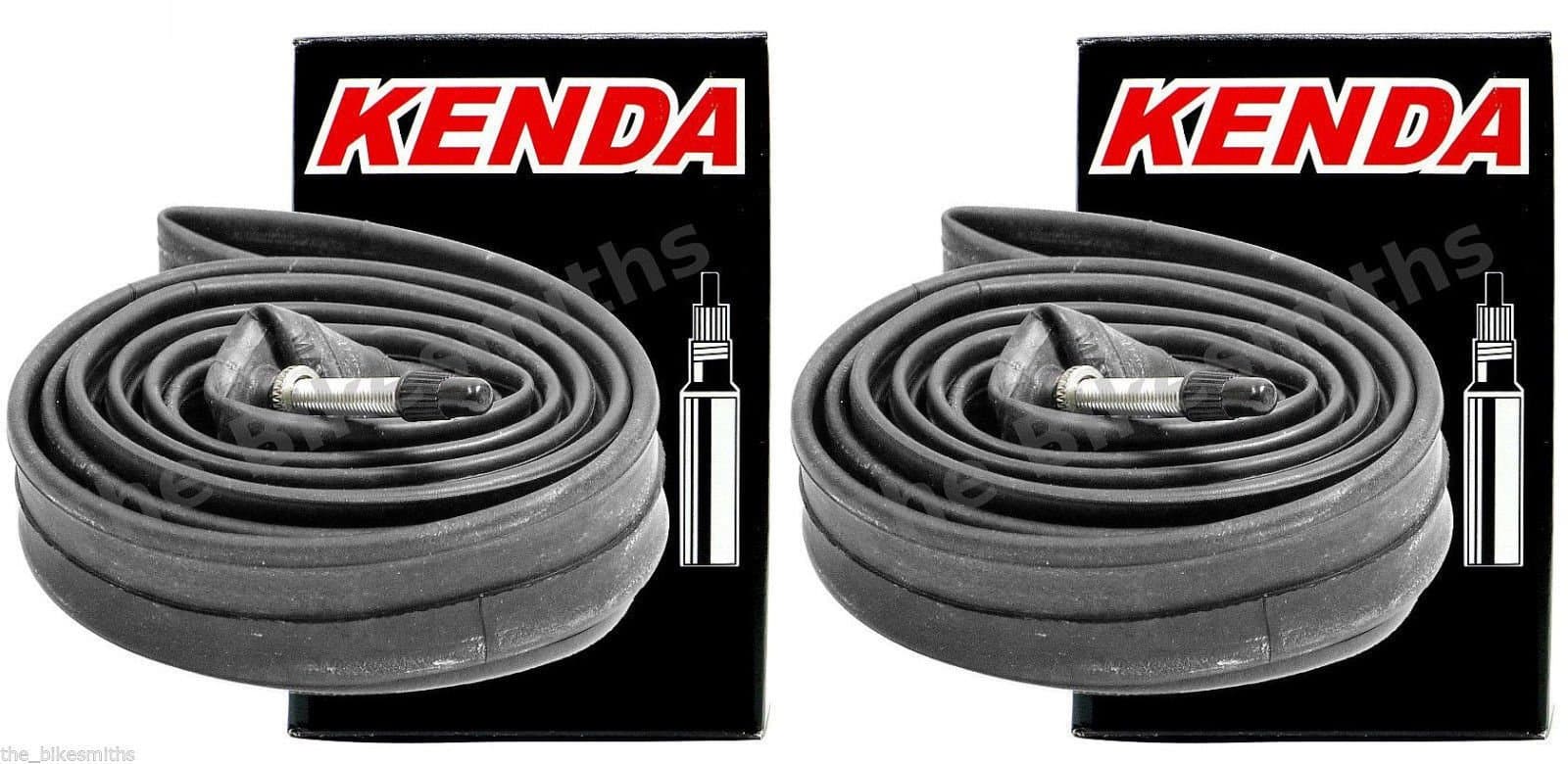 2 PACK Kenda 700 x 28-35c 27"x 1-1/8-1/4 PRESTA Valve Bike Tire Inner Tubes PV