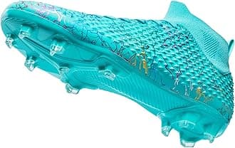 Football Boots Men Soccer Shoes Professional High Top Spike Cleats Young Kids Football Game Shoes Outdoor Sports Training Shoes Football Shoes