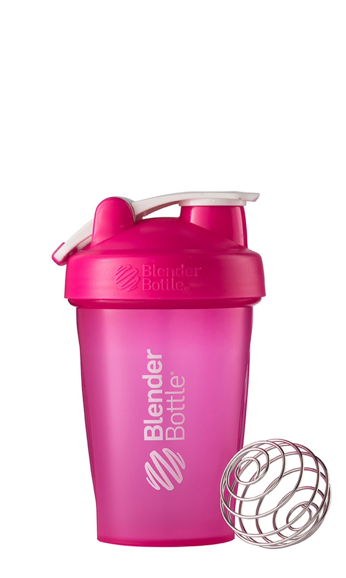 BlenderBottle Classic Loop Top Shaker Bottle, 20-Ounce, Pink/Pink