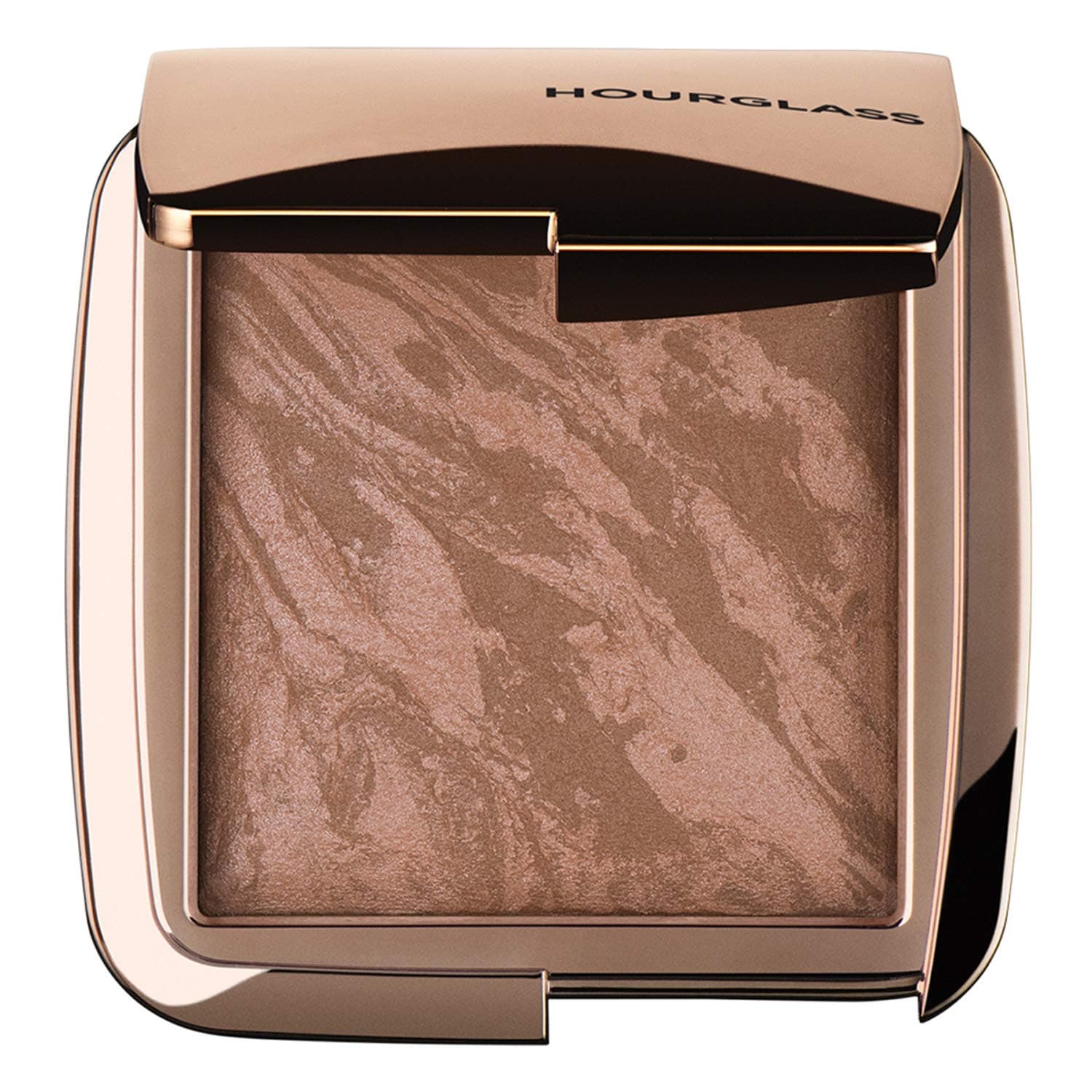 Ambient Lighting Bronzer in Luminous Bronze Light. Highlighting Bronzer for a Natural Sun-Kissed Glow