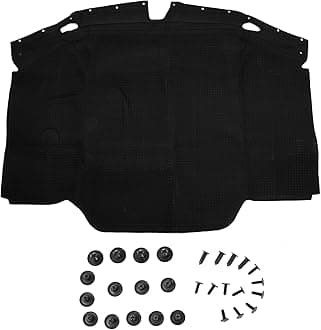Hood Insulation Pad Compatible with Mercedes Benz SL320 SL500 SL600 R129 300SL 500SL 600SL 1990-2002 1296802025 0140680012