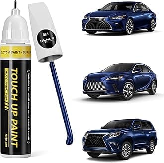 (Nightfall (8X5) Car Touch Up Paint for Lexus,Car Paint Scratch Repair Kit,2 in 1 Premium Scratch Remover Pen with Exact Color-Matched