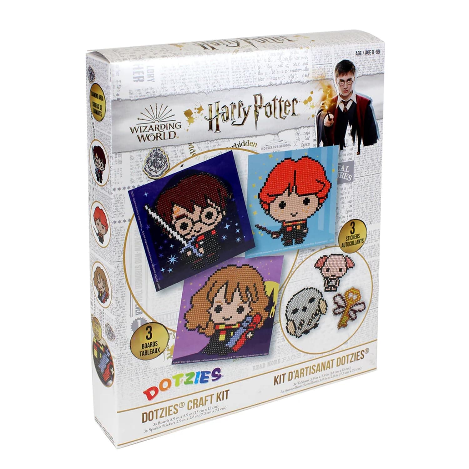 Camelot Dotz DOTZIES Diamond Craft Kit 6/Pkg - Harry Potter