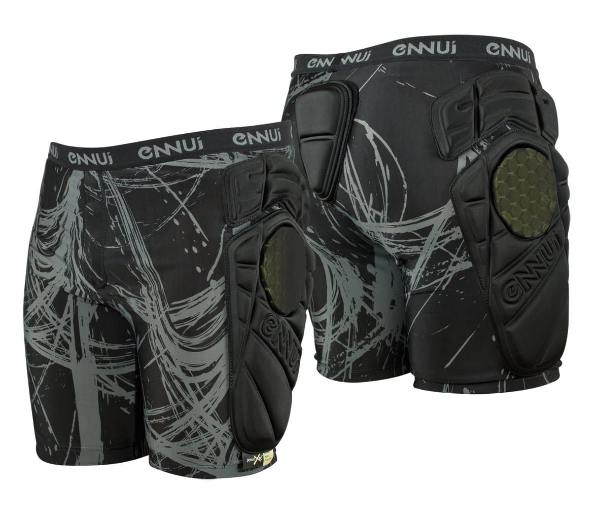 Ennui Crash Pad 920018/6 Protective Shorts Black
