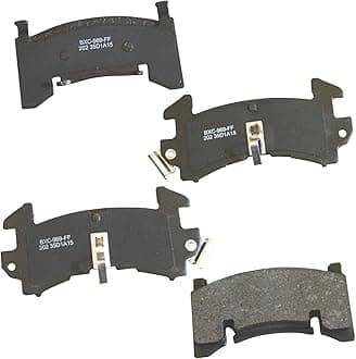 Premium SBC202 Ceramic Front Brake Pads for Chevrolet S10 1999-1998