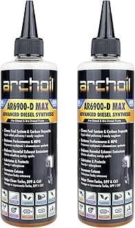 AR6900-D Max Advanced Diesel Additive Concentrate, 2 x 250ml Treats 500L of Fuel, Diesel Fuel Injector Cleaner, DPF Filter EGR Valve Turbo Cleaner, Super Diesel Converter. (2 x 250ml)