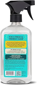 Aunt Fannie's All Purpose Cleaning Vinegar, Multisurface Spray Cleaner, 16.9 Ounces, Lemon Scent (Pack of 3)