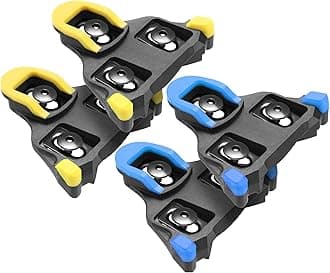 Bike Cleats -Compatible with Shimano SPD-SL Pedals/SM-SH10 SH11 SH12 Cleats, Indoor Outdoor Peleton Cycling Pedals Shoes Cleat & Road Bicycle Clips