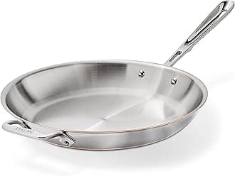 Euro Copper-Core 6112SS Stainless Steel Pan 30.5 cm Suitable for Induction Cookers