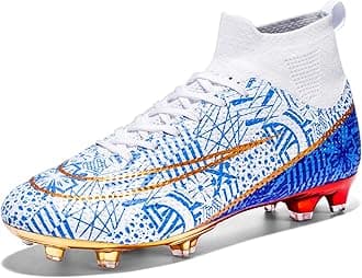 Men's Soccer Shoes Boys Students Grass Training Spike Shoes Outdoor Football Shoes Unisex